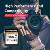 5-Years Data Recovery GIGASTONE 256GB SD Card 2-Pack, 4K Camera Pro MAX, A2 4K SDXC Memory Card High Speed 4K UHD Video Compatible with Canon Kodak Digital Camera, with 2 Mini case view 4