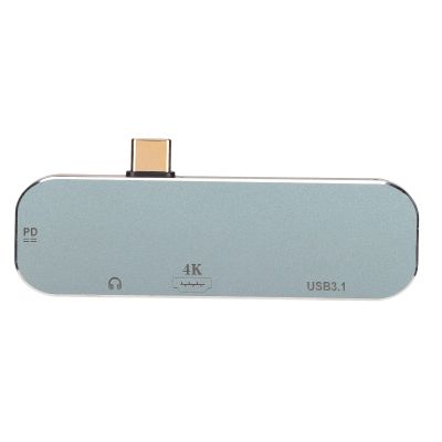 Pilipane USB C Hub, USB Hub, USB Adapter, Type C Hub PD Charging Port Hot Plug Function 4K 60Hz 10Gbps Aluminum Alloy USB C Hub for andr0id for Win for OS X