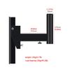 Speaker Bracket Audio Bracket Speaker Wall Bracket Media Equipment Stage Bracket Trombone Bracket Black Pair Speaker Stand view 2