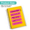 NineLeaf 10 Pack Compatible for XR-12FPK 12mm 1/2'' Black on Fluo Pink Label Tape LT for EZ Label Printer KL-1500 KL-2000 KL-7000 KL-7200 view 3