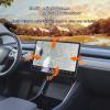 CUSP Screen Swivel Mount Rotating Holder For Tesla Model 3 Model Y Center Console Navigation Original Silver Screen,Upgraded Four Directions,Rotate Left & Right,Rotate Up & Down,2017-2023 Accessories view 2