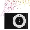 plplaaoo MP3 Player, Portable Digital Music Media Player, Mini MP3 BackClip Player with Earphone and USB Cable for Walking Running Light and Portable(Black), MP3 Player Mighty Vibe Mini MP3 Player view 3