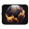 Burning Planet iPad Sleeve - Pluto Tablet Sleeve - Cool Carrying Case - 10 inches view 1