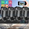 3000TVL Home Security System Surveillance DVR Camera Kits, 4pcs Wired 5MP PoE IP Night Vision Cameras Set with AI Motion Person Vehicle Detection, 4K NVR with 512GB Hard Drive for 24-7 Recording view 2