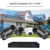 3000TVL Home Security System Surveillance DVR Camera Kits, 4pcs Wired 5MP PoE IP Night Vision Cameras Set with AI Motion Person Vehicle Detection, 4K NVR with 512GB Hard Drive for 24-7 Recording view 4