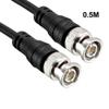 FINXRoll 4X BNC Male Connector Cable (1.6ft/20) with 5X BNC Female to Female Connectors - BNC Male to BNC Male Video Coaxial Extension Cable for CCTV Video Transmission Systems view 2