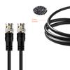 FINXRoll 4X BNC Male Connector Cable (1.6ft/20) with 5X BNC Female to Female Connectors - BNC Male to BNC Male Video Coaxial Extension Cable for CCTV Video Transmission Systems view 3