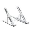 ADVILI Laptop Stand Aluminum Alloy Computer Desktop Support Bracket Folding Lifting Portable Monitor Heat Sinking Bracket 18-inchN3aluminumalloy[Silver] sevengears view 2
