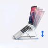 ADVILI Laptop Stand Aluminum Alloy Computer Desktop Support Bracket Folding Lifting Portable Monitor Heat Sinking Bracket 18-inchN3aluminumalloy[Silver] sevengears view 4