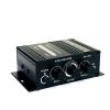 AK270 Mini Stereo Amplifier, 2 Channel Home Audio Power Amplifier System, Mixer Sound Stereo Amp Receiver for Car Home Speakers Singing Guitar and so on view 1