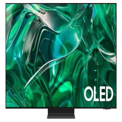 SAMSUNG QN55S95CAFXZA 55 Inch Ultra Slim 4K Quantum HDR OLED Smart TV with an Additional 2 Year Extended Amber Protection (2023) (Used)