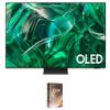 SAMSUNG QN55S95CAFXZA 55 Inch Ultra Slim 4K Quantum HDR OLED Smart TV with an Additional 2 Year Extended Amber Protection (2023) (Used) view 2