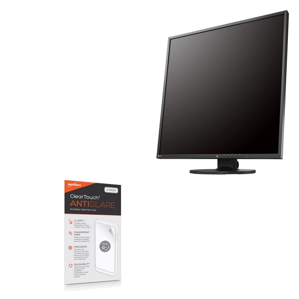 BoxWave Screen Protector Compatible with EIZO EV2730Q - ClearTouch Anti-Glare (2-Pack), Anti-Fingerprint Matte Film Skin