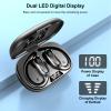 SGNICS for Doogee S89 Bluetooth 5.1 Headphones with Dual LED Digital Display 42Hrs Playtime, IP7 Waterproof Running Headphones with Earhooks & Mic view 2
