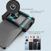 100X Phone Microscope, Auto Focus LED Light Cell Phone Microscope Lens Universal Phone Microscope Len with EVA Gasket view 3