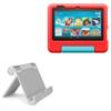 BoxWave Stand and Mount Compatible with Amazon Fire 7 Kids (12th Gen 2022) - VersaView Aluminum Stand, Portable, Multi Angle Viewing Sturdy view 1