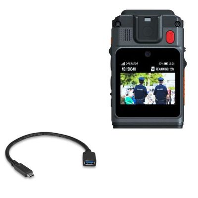 BoxWave Cable Compatible with Hytera SC580 - USB Expansion Adapter, Add USB Connected Hardware to Your Phone
