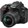 Nikon D3500 24.2MP DSLR Digital Camera with AF-P DX 18-55mm Lens (1590) Deluxe Bundle with Sandisk 64GB SD Card + Large Camera Bag + Filter Kit + Spare Battery + Telephoto Lens + More (Renewed) view 3