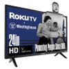 Westinghouse Roku TV - 24 Inch Smart TV, HD Television with Wi-Fi Connectivity and Mobile App, Flat Screen, Bluetooth, Compatible with Apple AirPlay, Alexa and Google Assistant view 1