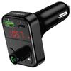 ChargeWorx FM Transmitter Bluetooth 5.0, Wireless Bluetooth Car Charger, Fast-Charging USB-C and USB Car Charger for Streaming Music, Hands-Free Phone-Call Mode, Dual-Charging Port, Bright LED Screen view 1