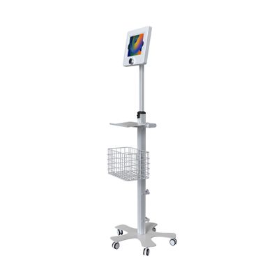 Mobile Medical Floor Stand - CTA Height Adjustable Digital Lock Workstation - iPad 11 (A16) - Pro 11-inch M4 - Air 11-inch M3- iPad 10th Gen - Galaxy Tab & More Tablets