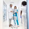 Mobile Medical Floor Stand - CTA Height Adjustable Digital Lock Workstation - iPad 11 (A16) - Pro 11-inch M4 - Air 11-inch M3- iPad 10th Gen - Galaxy Tab & More Tablets view 2