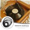 SHOWERORO 2 Packs Tape Recorder Belt Cassette Tape Repair Belt Recorder Repair Belt Cassette Belt Recorder Cassette Maintenance Belt Turntable Belt Replacement Square Audio Tape Rubber view 2