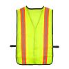 TopTie Custom Your Logo Two-tone Bright Traffic Work Construction High Reflective Safety Vest-Neon Yellow view 2