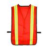 TopTie Custom Your Logo Two-tone Bright Traffic Work Construction High Reflective Safety Vest-Neon Yellow view 3