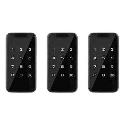 Bumdenuu 3X Electronic Smart Digital Electronic Door Lock Fingerprint Password Keyless Keypad