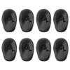 KALLORY 8pcs Silicone Ear Covers for Hair Dyeing Ear Protectors for Salon and Home Use Earmuffs for Hair Treatments and Showers view 1