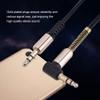 3.5mm Male to Male Audio Cable, 3.5mm Male to Male Spring Aux Cable L Shaped & I Shaped Retractable Cord Elbow Spring Expansion Audio Cable for Car Audio Earphone view 3