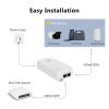 10Gbps PoE++ Injector 60W IEEE802.3bt/at/af Compliant, Supplies 15.4W or 30W or 60W Power Over Ethernet Distances Up to 328ft, PoE Injector Adapter for Camera/Access Point, EN60GB-10 view 3