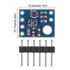 ACEIRMC 6pcs VL53L0X Laser Ranging Sensor Module GY-530 VL53L0X Time-of-Flight (ToF) Laser Ranging Sensor Breakout 2.8-5V I2C IIC Interface Communication for Arduino view 3