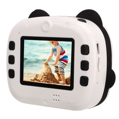 Kids Immediate Camera, Kids Print Camera, 12MP 8X Zoom HD Digital Thermal Print Camera with 2.4 inch Eye Screen, Birthday Gifts for Kids