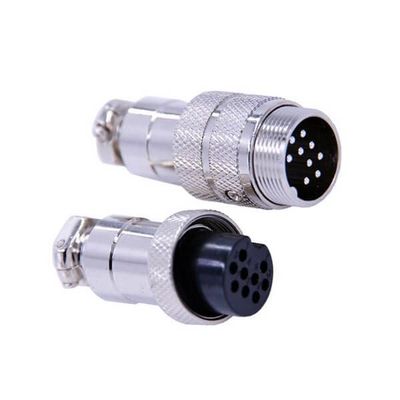 10pcs GX20 Connector 9 Pin Male Female Straight Plug Circular