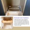 LuxursKingQYW Soft Close Drawer Slides Soft Close Cabinet Drawer Wood Pull Out Tray Drawer Box Kitchen CabinetSlide Out Shelf Wooden Pull Out Shelf - No Assembly Required (24 ''W x 21 ''D x 3 ''H) view 4