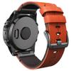Senter 26mm Quick Soft Genuine Leather Watch Bands for Men Women, Genuine Leather Watch Band Compatible with Garmin Fenix 7X/Tactix7 Smart Watch view 2
