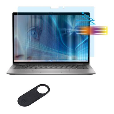 Anti Blue Light Screen Protector for 2025 2024 Dell Latitude 14 7455 7450 7440 14"/Latitude 14 9440 9450 14"/Latitude 14 5455, Eye Protection Blue Light, Glare, UV Blocking Filter (NOT FIT 3450 5450)