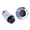10pcs GX25 Connector 7 Pin Circular Aviation Male Female Straight Connector view 3