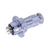 10pcs GX20 Connector 8 Pin Flange Mount Straight Plug and Socket Aviation view 3