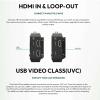 ACCSOON CineView HE Wireless Video Transmission Receiver 2.4-5Ghz Dual Channel Wireless HDMI Transmitter UVC Out for Live Streaming 1080p 60fps 0.06 Latency 1200ft Rangeonly Receiver view 3