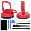 STREBITO Suction Cups Heavy-Duty 2 Pieces + Spudger Pry Tool Kit 12 Piece Opening Tool Bundle, Ultimate Toolkit for iMac, iPhone, MacBook, iPad, TV, Phone, Laptop, Computer, Tablet, LCD Screen Remover view 1