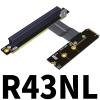 ADT-Link M.2 NVMe to PCI-Express x16 Cable M2 NGFF NVMe Converter to PCIE X16 Graphics Card Built-in Adapter M.2 Mkey Extension Card Pci-e 16x Flexible Flat Cable (50cm, R43NL) view 2
