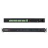 1U 12V 20A 18-Channel Rack Mount Power Supply  12V 3-5A Distributed DC Output with Reset Fuse, 4 ft Replaceable AC Cord. Ideal for Security Cameras, DVRs, CCTV Systems, by UltraPoE view 1