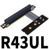 ADT-Link M.2 NVMe to PCI-Express x16 Cable M2 NGFF NVMe Converter to PCIE X16 Graphics Card Built-in Adapter M.2 Mkey Extension Card Pci-e 16x Flexible Flat Cable (20cm, R43UL) view 2