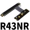 ADT-Link M.2 NVMe to PCI-Express x16 Cable M2 NGFF NVMe Converter to PCIE X16 Graphics Card Built-in Adapter M.2 Mkey Extension Card Pci-e 16x Flexible Flat Cable (5cm, R43NR) view 2