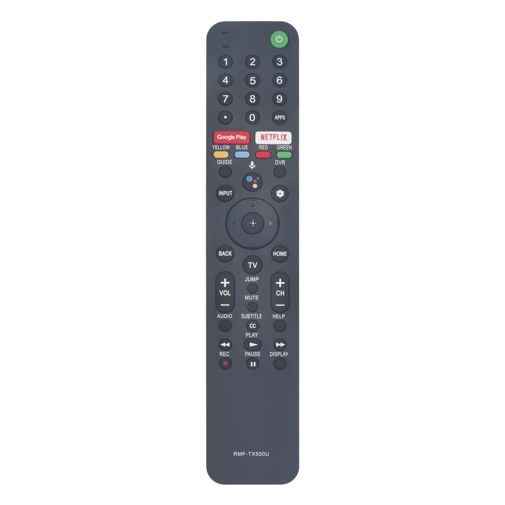 ALLIMITY RMF-TX500U Voice Replacement Remote Control Compatible with Sony 4K OLED LCD TV XBR-75X850G XBR-65X90CH KD-65X75CH XBR-65X950G XBR-75X950G XBR-85X950G KD-75X750H KD-55X750H