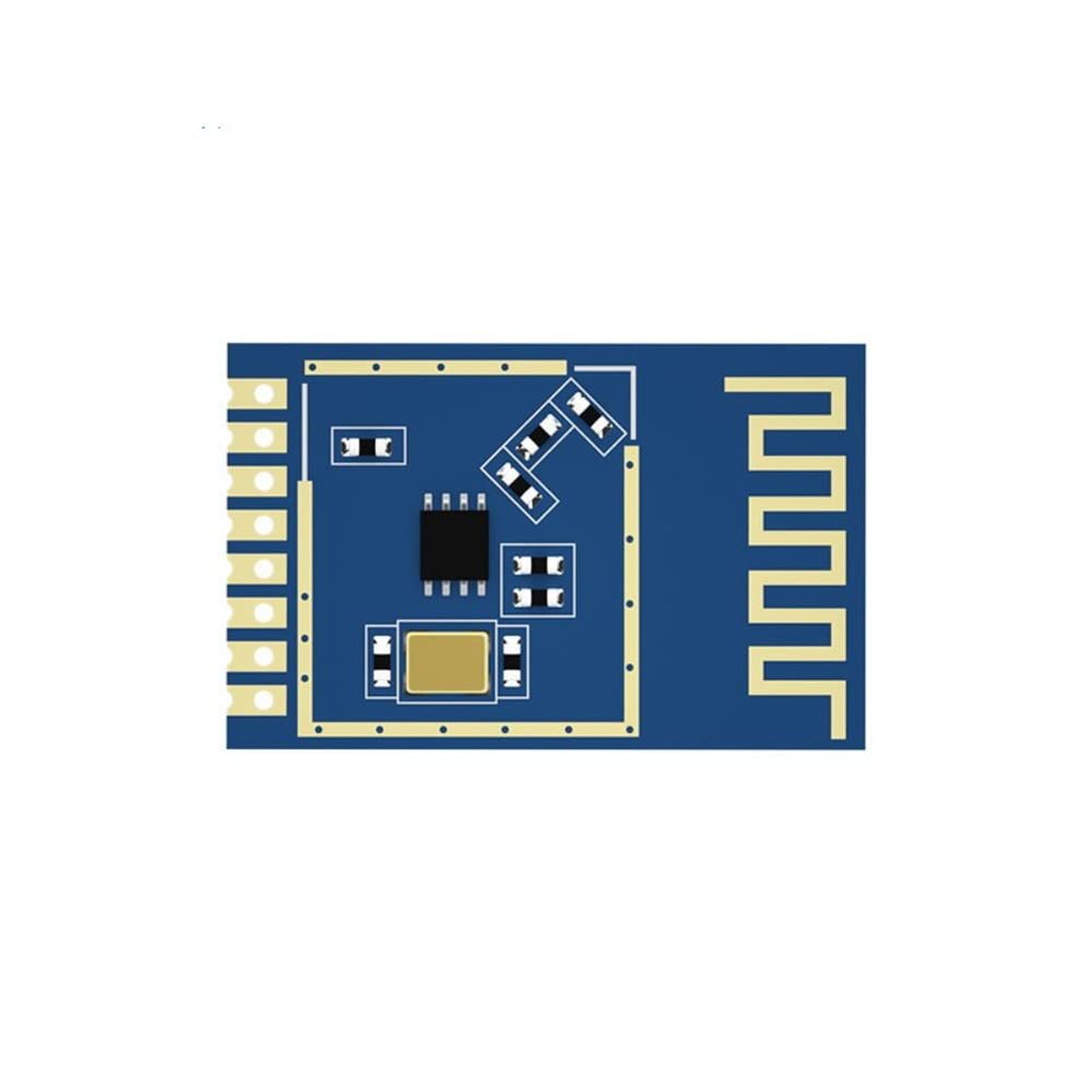 10PCS Ci24R1 Wireless Module 2.4GHz E01C-2G4M11S 12mW 11dBm PCB Antenna 100m SPI SMD Module Small Size