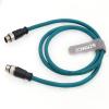 SZRMCC M12 D-Code 4 Pin Male to 4 Pin Male Ethernet Cable Cat5e High Flex Waterproof Network Cable for Industrial Camera Sensor Automation (5M,Blue) view 4